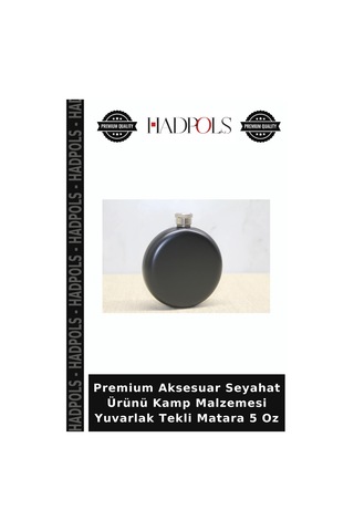 Premium Aksesuar Seyahat Ürünü Kamp Malzemesi Yuvarlak Tekli Matara 5 Oz Çok Renkli