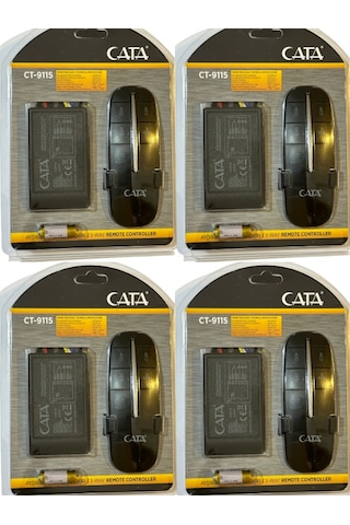 Cata Ct-9115 3'lü Aydınlatma Kumandası 4 Adet