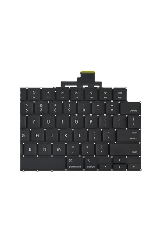Apple Uyumlu MacBook Air M2 13" A2681 Klavyekeyboard Us Q Küçük Enter