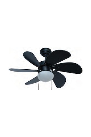 Vanti 60 W 77 Cm 30inç Siyah Ahşap Tavan Armatür Kcf279