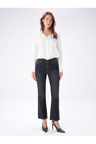 Faik Sönmez Straıght Fit Jean Pantlon W27jpn002 Uw27jpn00213 Antrasit