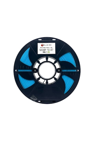 Elas Pet-g Plus Filament Açık Mavi 1.75mm 1kg