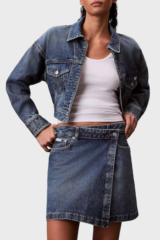 Calvin Klein Bayan Etek Lv047d776g 0mh Lacivert Lacivert