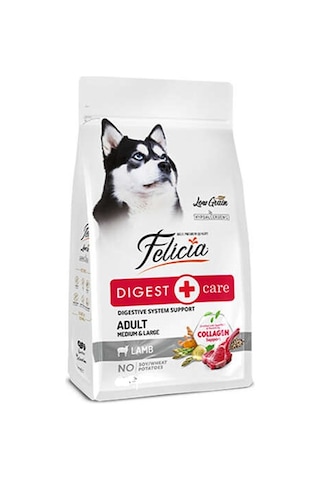 Felicia Hipoalerjenik Adult Medium Kuzulu Düşük Tahıllı Orta Irk Yetişkin Köpek Maması 6 Kg