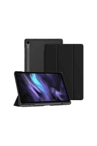 Samsung Uyumlu Galaxy S10 Fe+ Plus 13.1inç Kılıf Flip Cover Kalem Bölmeli Pc Case Kapaklı