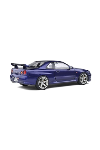 1:18 Solido 1999 Nissan Gt-r R34 Mor Model Araba