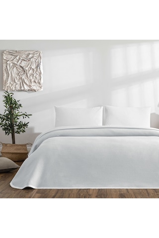 Linens Bsp Çift Kişilik Pike Açık Gri Açik Gri