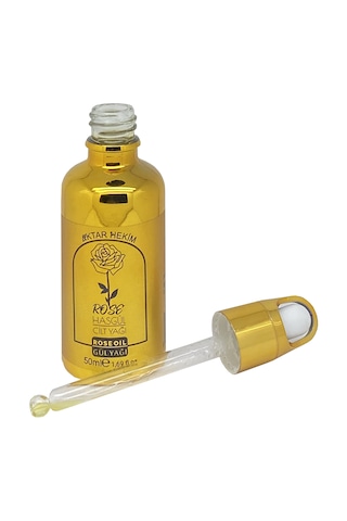Aktar Hekim Gül Yağı İçeren Cilt Bakım Yağı 50 ML