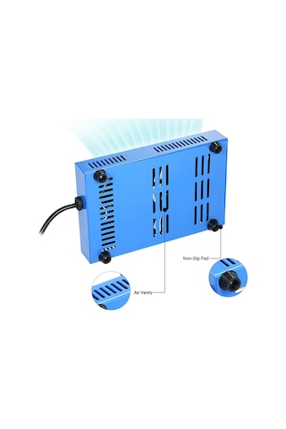 Hallow 300 W 220 V 100 MM 1200g Mini Kurşunsuz Lehim Pot Titanium