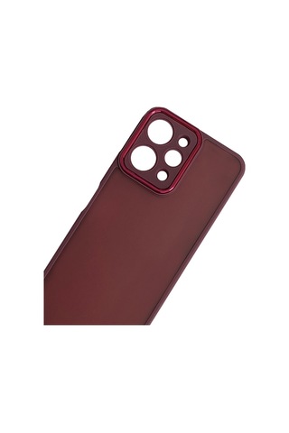 Xiaomi Redmi 12 Kılıf Freya Lazer Lens Kamera Çerçeveli Silikon Kapak