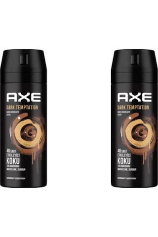 Axe Dark Temptation Erkek Sprey Deodorant 2 x 150 ML