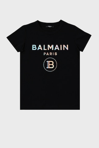 Balmain Çocuk T Shirt 6m8021 Mx030 930mc Siyah