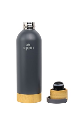 Çelik Pro Termos - Igloo - Hydrate - 500ml - Füme - 205694 Çok Renkli