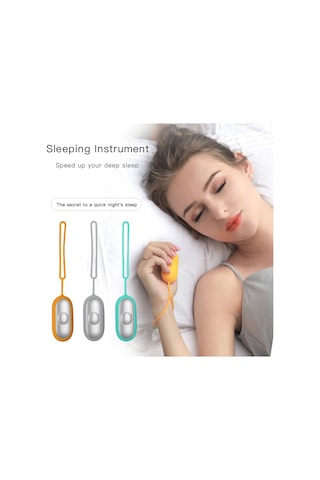 Gajeena M001 Gri Mikroakım Uyku Cihazı - Stres Azaltıcı, Anksiyete Ve İnsomniya Tedavisi, El Tutulu, Taşınabilir, 2 Modlu Relaksasyon Ve Konsantrasyon Gri