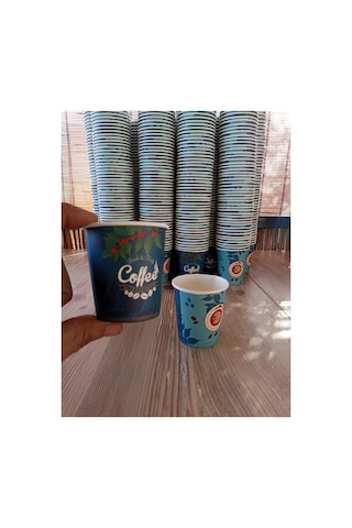 Karton Bardak 6,5 Oz Orta Boy. 1000 Adet 1000 Adet