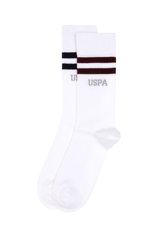 U.S. Polo Assn. U.s. Polo Assn. Erkek Beyaz Çorap Tenis 50317940-vr013