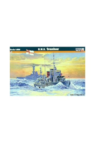 Mistercraft S099 1/500 Hms Ivanhoe Zırhlı Gemi Plastik Model Kiti