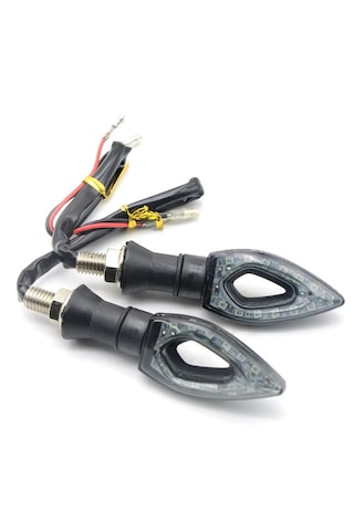 Motosiklet Led Sinyal Takımı Üçgen 2'li