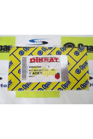 4356260 Kapı Kiliti Arka Sol M131-Doğan-Kartal-Şahin E.M. OPAR