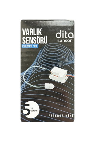 Dita Pa36006 Mini Kızılötesi / Pır Sıva Altı 360 Varlık Sensörü