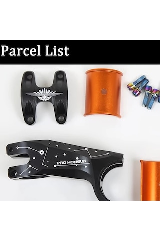 Motion003 Tanke Prohonsun 17 Derece Ultrahafif Yol Bisiklet Sapı 90mm Cnc Direksiyon Sapı 31.8 Bisikletler İçin Siyah Alüminyum Alaşım Kırmızı Kırmızı