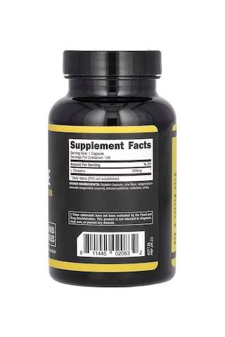 Primaforce L-theanine Brain & Cognitive 200 Mg 120 Capsules Aromasız