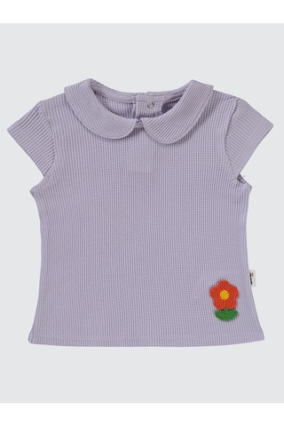 Civil Baby Kız Bebek Şortlu Takım 6-18 Ay Lila Lila