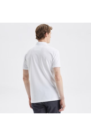 Nautica Nautıca Erkek Beyaz Slım Fıt Kısa Kollu Polo K35062T 1Bw Beyaz