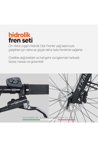 Stradacycles E-vivo Hd 28 Jant Elektrikli Şehir Gezi Bisikleti Antrasit