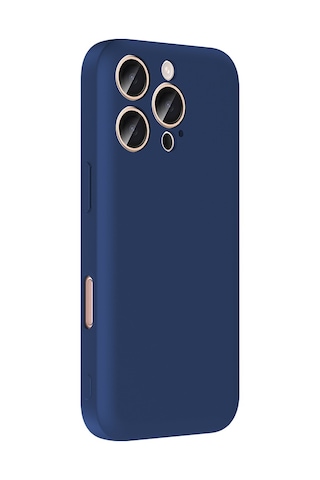 Apple Uyumlu iPhone 16 Pro Max Kılıf Kamera Korumalı Kartlık Hazneli Zore Vitra Kapak Siyah