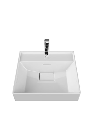 Sharp Etajerli Lavabo. 48 x 48 CM