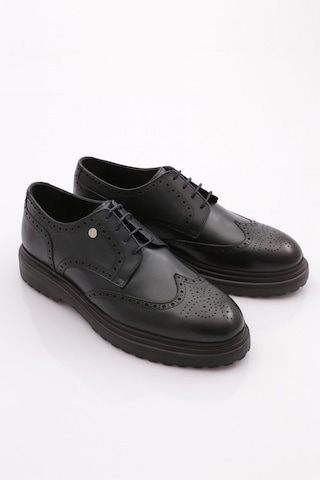 Dgn 10023 Erkek Oxford Ayakkabi 10023-2530-R6000 Lacivert