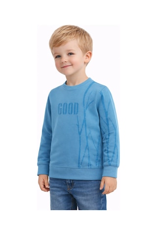Baglan Erkek Çocuk Önü Arkası Baskılı Sweatshirt Bgl-st05240 Yeşil