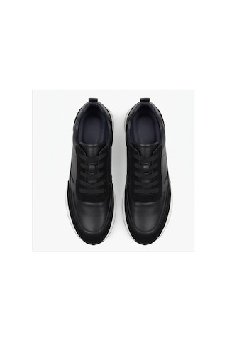 Crc Ayakkabı Premium %100 Hakiki Deri Hakiki Erkek Sneaker / Şık Ve Rahat Spor Ayakkabı Siyah7