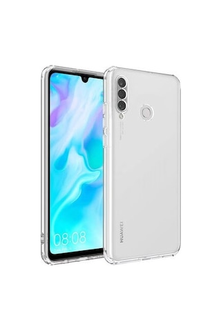 Huawei Y9 Prime 2019 İle Uyumlu Kılıf Şeffaf Kamera Korumalı Esnek Silikon Telefon Kılıfı Kapak