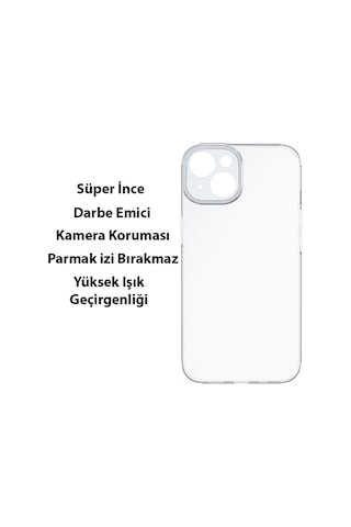 Baseus Simple Apple Uyumlu iPhone 14 Plus 6.7 Kamera Korumali Silikon Kilif 560667875