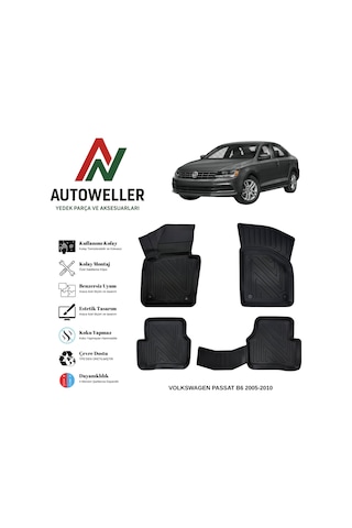 Volkswagen Passat B6 2005-2010 Havuzlu Oto Paspas