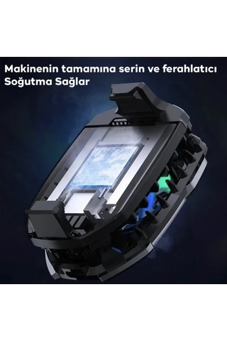 Seramik Soğutmalı Telefon Soğutucu Fan Gaming Oyuncu Yayıncı Youtuber İçin Memo Fan
