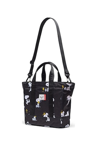 Herschel Peanuts Omuz Çantası-en: 27,3 Cm, Boy: 26,4 Cm, Derinlik: 10,16 Cm 11824-07757 Siyah