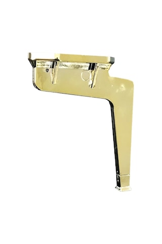Kaz Lüks Mobilya Koltuk Ayağı Metal Altın Sarı 17 cm