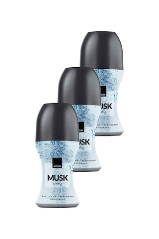 Musk Exhale Roll On 50 Ml. Üçlü Paket
