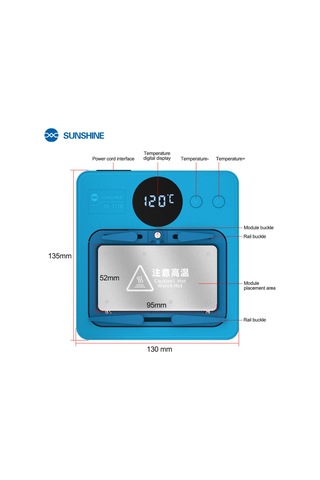 Sunshıne Ss-t12b X - 17 Anakart Isıtıcı