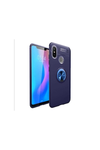 Xiaomi Mi A2 Kilif Yüzüklü Tam Korumali Silikon Kapak 416942075