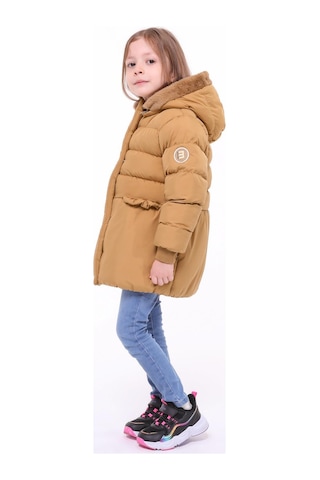 Benitto Kids Kız Bebek Çocuk Mont 51284-kahve Kahve