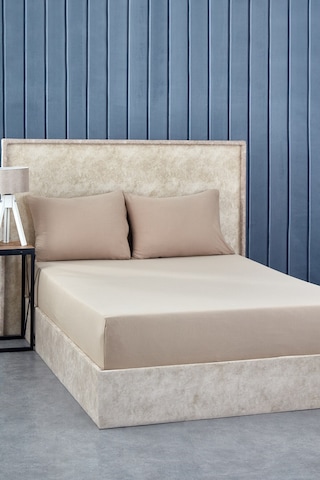 Komfort Home Çift Kişilik Penye Lastikli Çarşaf Seti 150X200 Cm (477932649) Komfort Home Çift Kişilik Penye Lastikli Çarşaf Seti 150X200 Cm (477932649)
