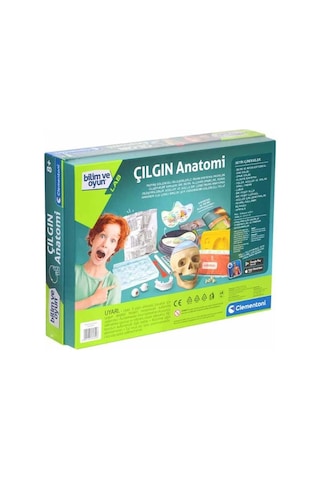 '+8 Yaş Çılgın Anatomi Clementoni