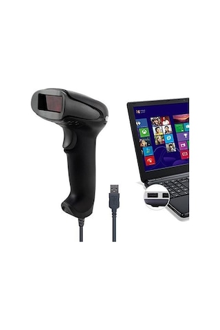 Netum NT-2012 USB Lazer Barkod Okuyucu El Tipi Tetikli Ccd Laser