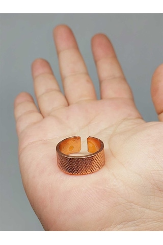 Bakır Yüzük Ayarlanabilir 52756 Bakır