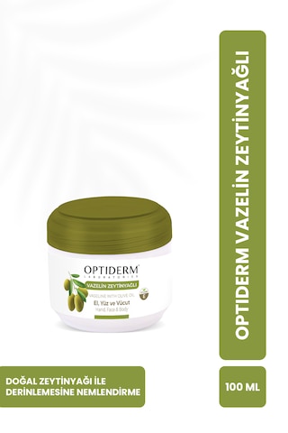 Optiderm Vazelin Zeytinyağlı 100 Ml