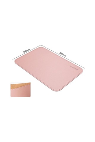 Ebitda Orıco 200x300mm Çift Taraflı Mouse Pad, Mantar + Pembe Pu, Sürtünme Gücüyle Daha Hızlı Kullanım